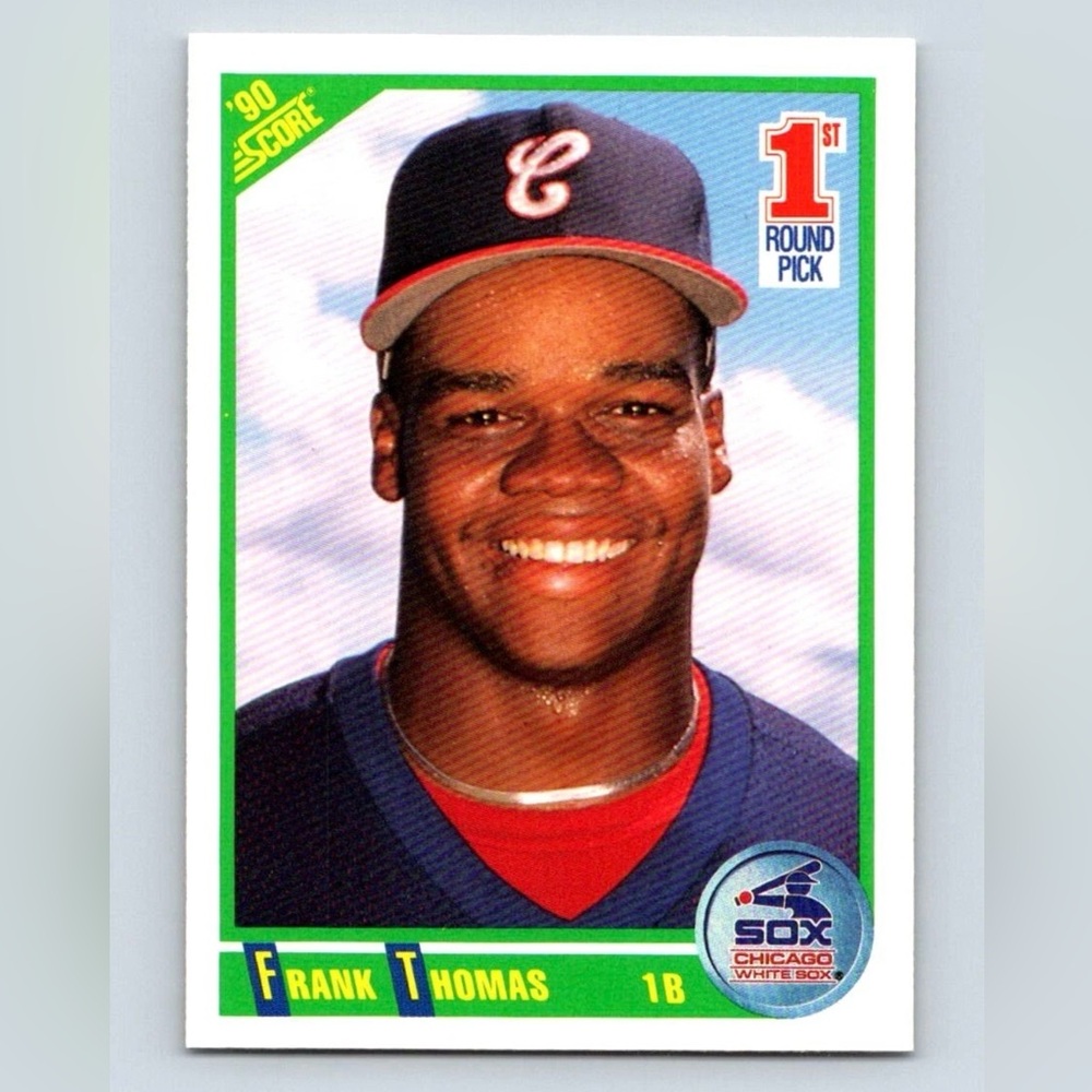 1990 Score MLB baseball  5 sealed packs -possible Bo b&w, Griffey, Sosa Thomas - Picture 5 of 7
